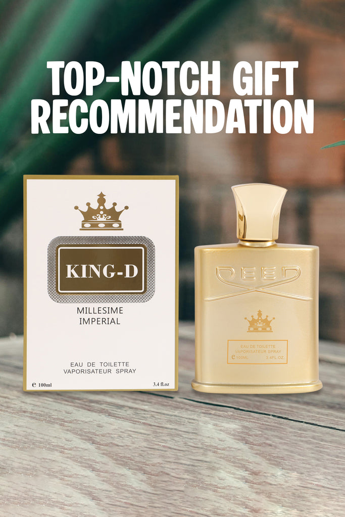 KING-D MILLESIME IMPERIAL SPRAY COLOGNE EAU DE TOILETTE FOR MEN - 100ML/3.4 FL.OZ. - Riah Fashion
