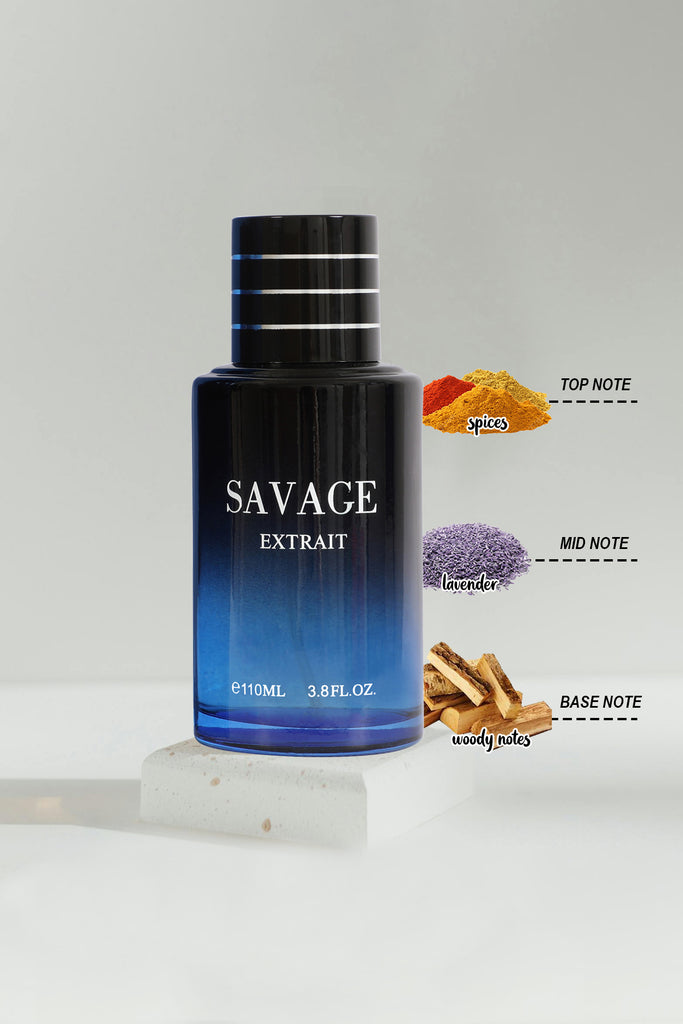 SAVAGE EXTRAIT SPRAY PERFUME EAU DE PARFUM FOR MEN - 100ML/3.4FL.OZ.