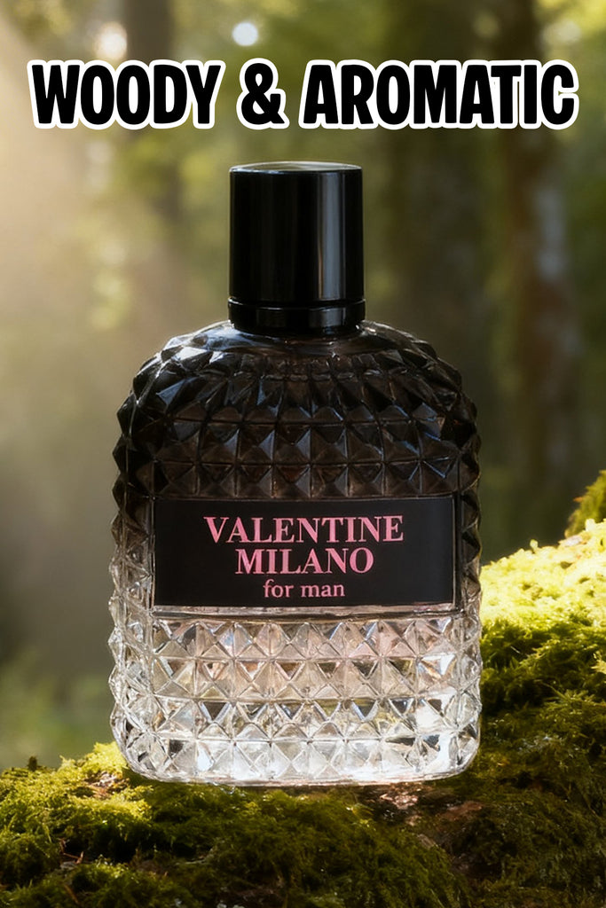 VALENTINE MILANO SPRAY PERFUME EAU DE PARFUM FOR MEN - 100ML/3.4FL.OZ.
