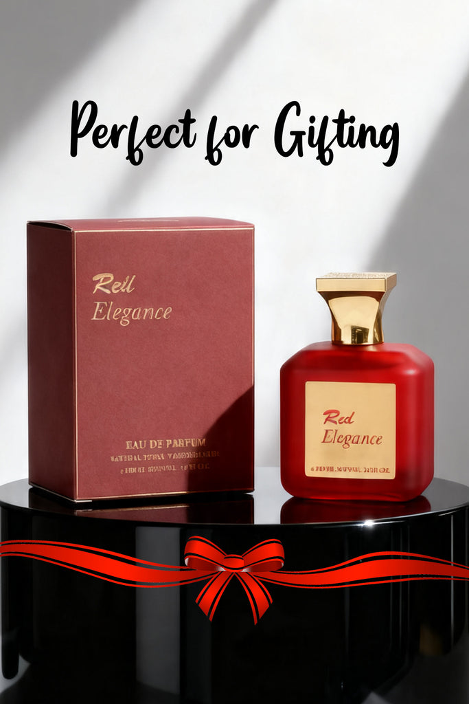 RED ELEGANCE SPRAY PERFUME EAU DE PARFUM FOR WOMEN - 100ML/3.4 FL.OZ