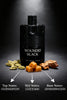 WOUNDID BLACK SPRAY COLOGNE EAU DE PARFUM FOR MEN - 100ML/3.4 FL.OZ
