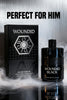 WOUNDID BLACK SPRAY COLOGNE EAU DE PARFUM FOR MEN - 100ML/3.4 FL.OZ