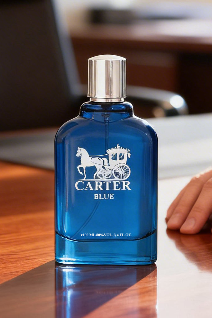 CARTER BLUE SPRAY PERFUME EAU DE PARFUM FOR MEN - 100ML/3.4FL.OZ. - Riah Fashion
