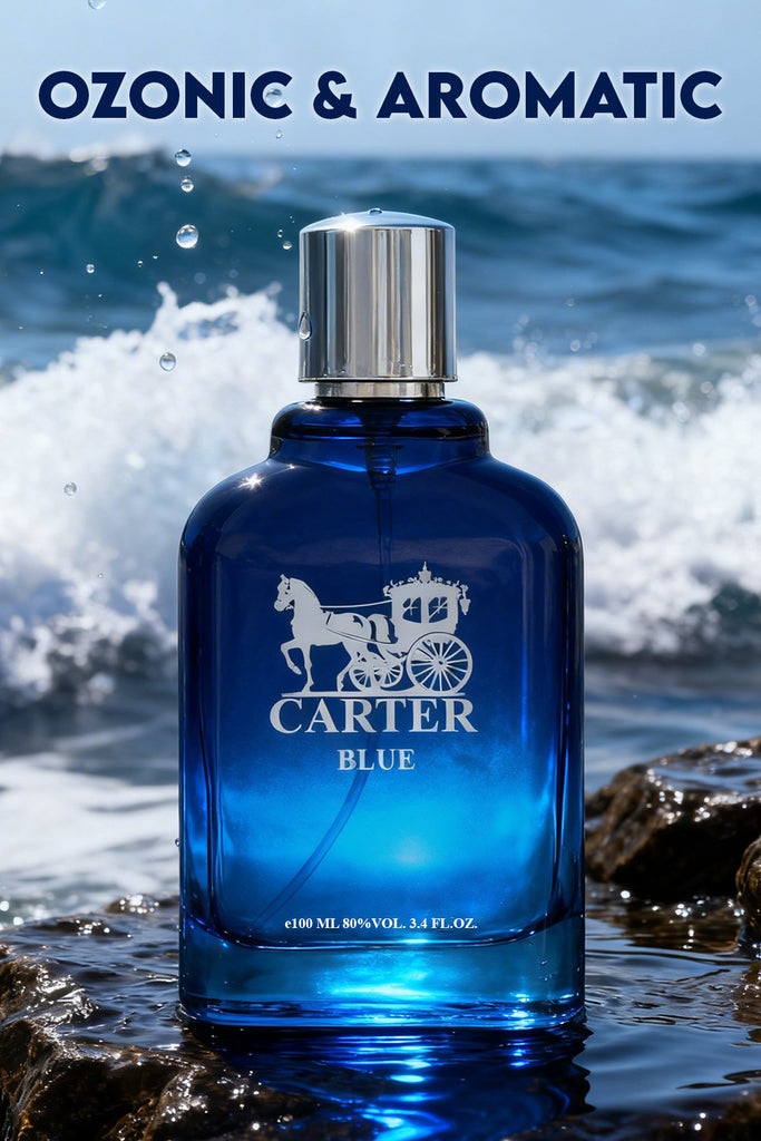 CARTER BLUE SPRAY PERFUME EAU DE PARFUM FOR MEN - 100ML/3.4FL.OZ. - Riah Fashion