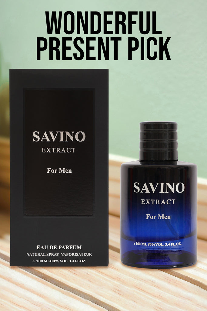 SAVINO EXTRACT SPRAY PERFUME EAU DE PARFUM FOR MEN - 100ML/3.4FL.OZ.