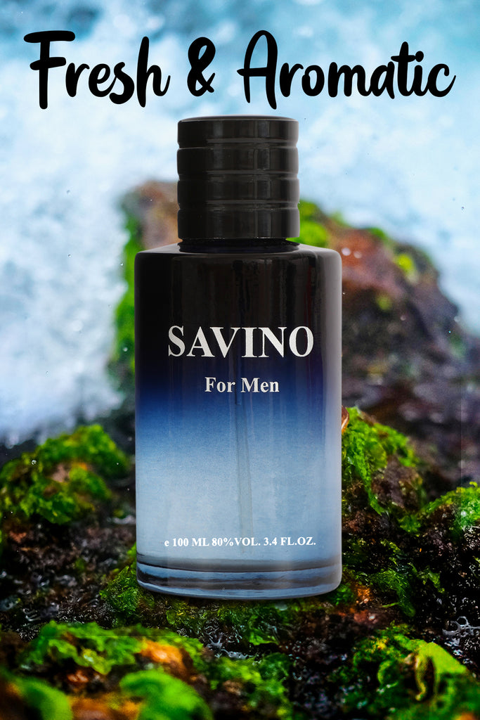 SAVINO FOR SPRAY PERFUME EAU DE PARFUM FOR MEN - 100ML/3.4FL.OZ. - Riah Fashion