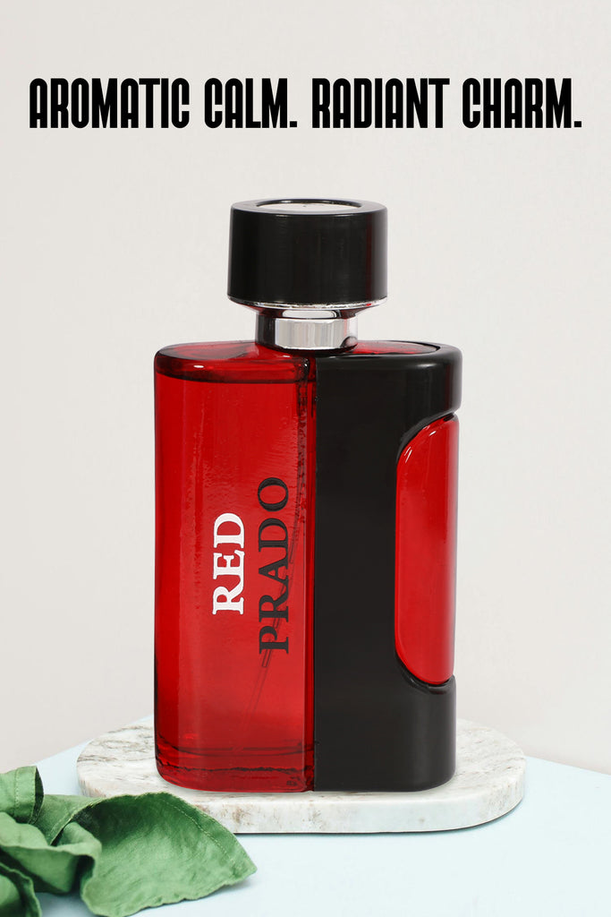 RED PRADO SPRAY PERFUME EAU DE PARFUM FOR MEN - 100ML/3.4FL.OZ.