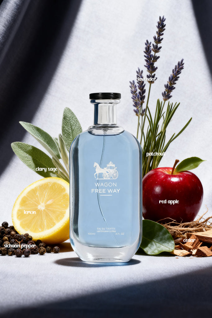 WAGON FREEWAY SPRAY PERFUME EAU DE TOILETTE FOR MEN - 100ML/3.4 FL.OZ.