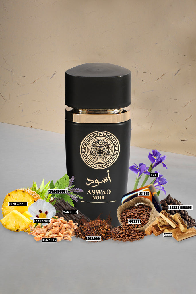 SWAD NOIR BLACK SPRAY PERFUME EAU DE PARFUM FOR WOMEN - 100ML/3.4 FL.OZ.