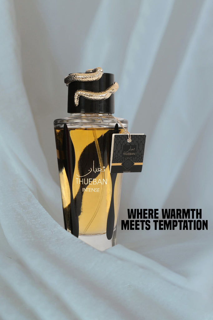 THUEBAN INTENSE-BLACK SPRAY PERFUME EAU DE PARFUM FOR MEN AND WOMEN - 100ML/3.4 FL.OZ.