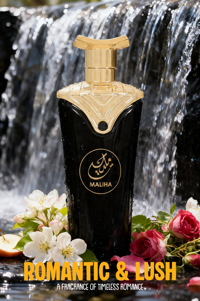 MALIHA BLACK SPRAY PERFUME EAU DE PARFUM FOR WOMEN - 100ML/3.4FL.OZ