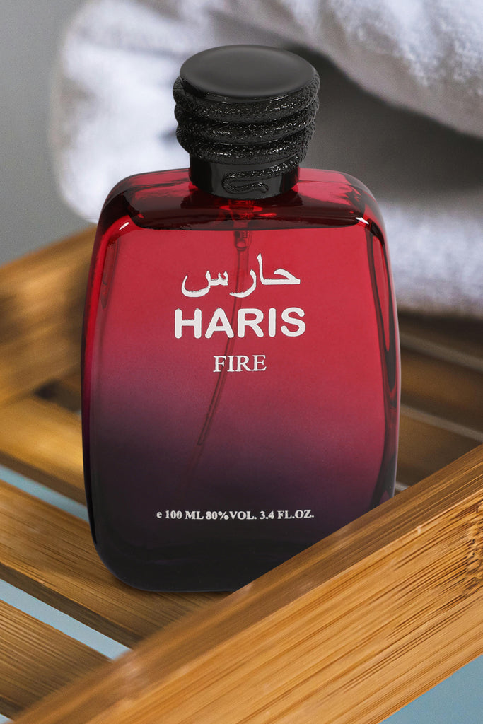 HARIS FIRE SPRAY PERFUME EAU DE PARFUM FOR MEN AND WOMEN - 100ML/3.4FL.OZ.
