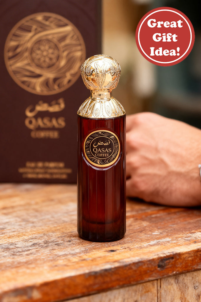 QASAS COFFEE SPRAY PERFUME EAU DE PARFUM FOR MEN AND WOMEN - 100ML/3.4FL.OZ.