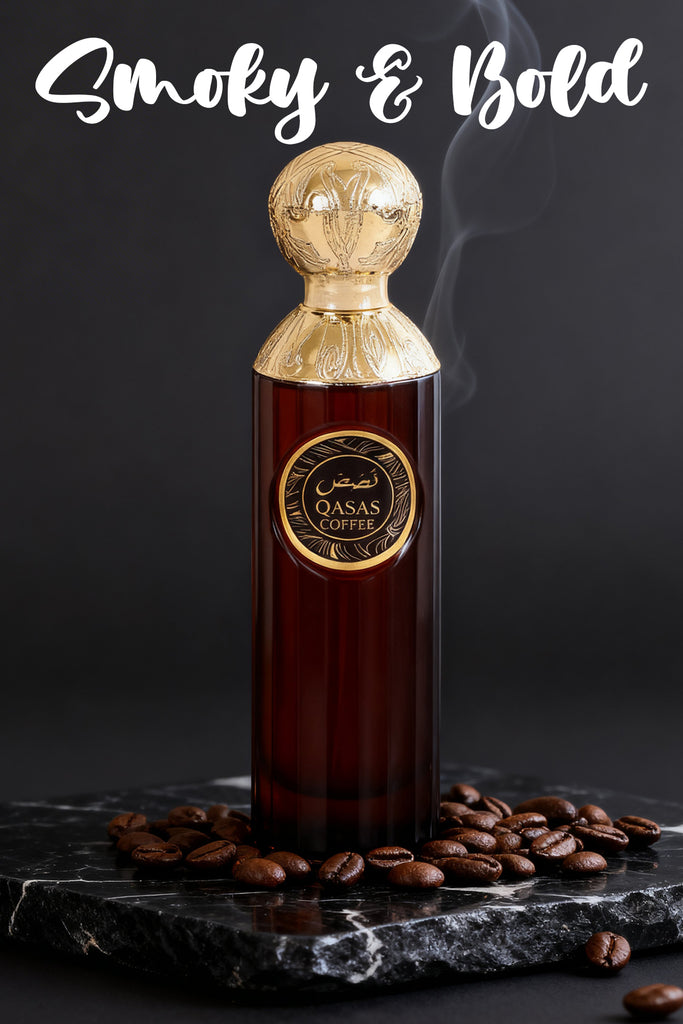 QASAS COFFEE SPRAY PERFUME EAU DE PARFUM FOR MEN AND WOMEN - 100ML/3.4FL.OZ.