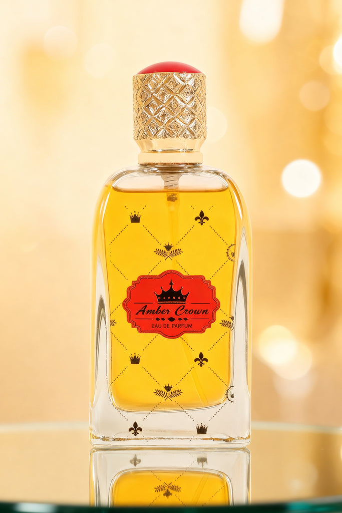 AMBER CROWN SPRAY PERFUME EAU DE PARFUM FOR MEN AND WOMEN - 100ML/3.4FL.OZ.
