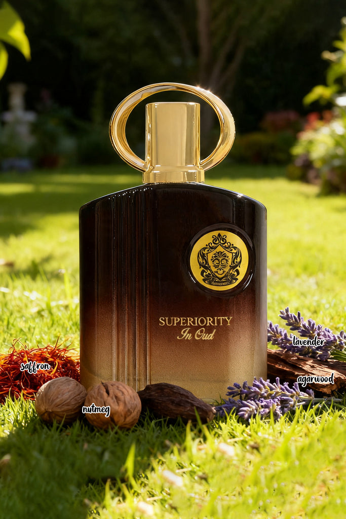 SUPERIORITY IN OUD SPRAY PERFUME EAU DE PARFUM FOR MEN AND WOMEN - 100ML/3.4FL.OZ