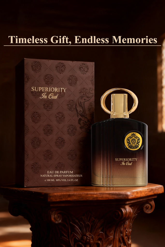 SUPERIORITY IN OUD SPRAY PERFUME EAU DE PARFUM FOR MEN AND WOMEN - 100ML/3.4FL.OZ