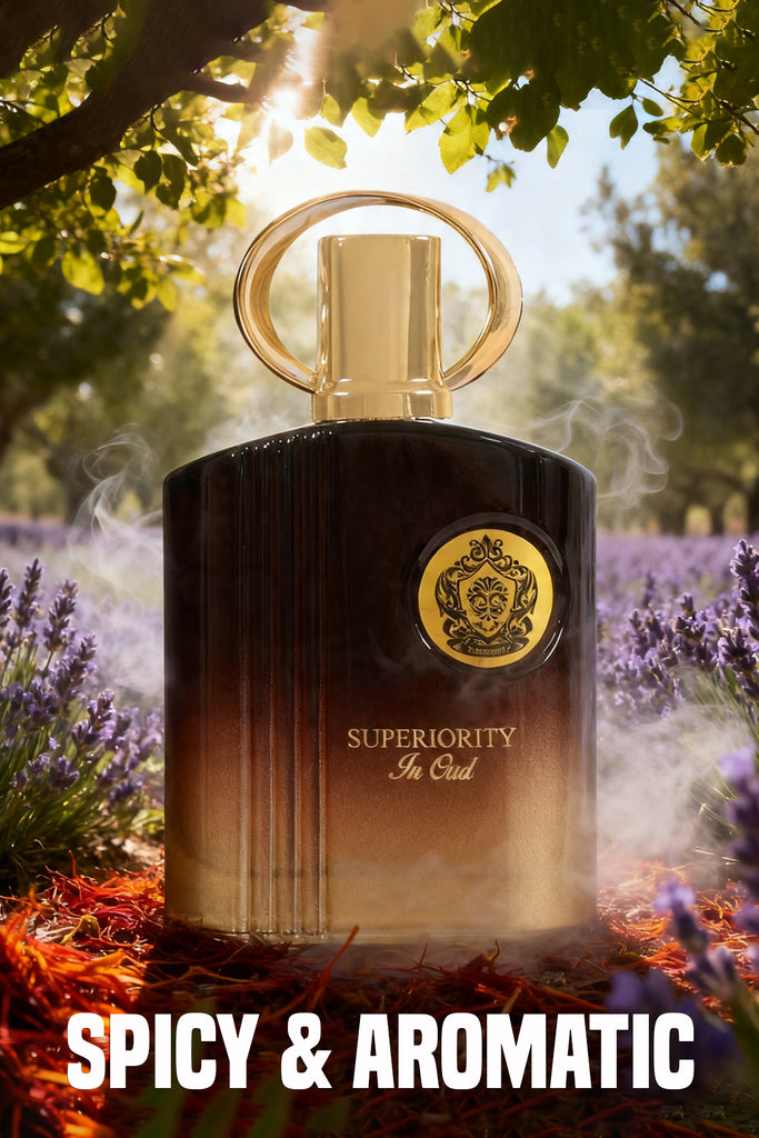 SUPERIORITY IN OUD SPRAY PERFUME EAU DE PARFUM FOR MEN AND WOMEN - 100ML/3.4FL.OZ