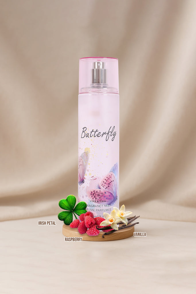 BUTTERFLY SPRAY PERFUME FOR WOMEN 250ML/8.4 FL.OZ.