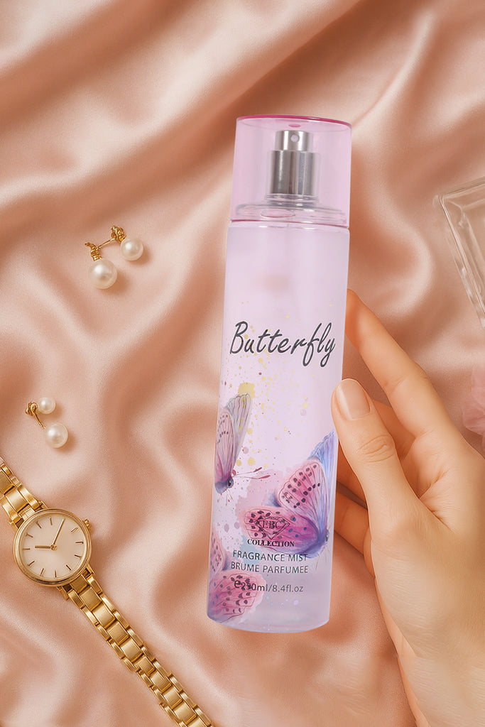 BUTTERFLY SPRAY PERFUME FOR WOMEN 250ML/8.4 FL.OZ.