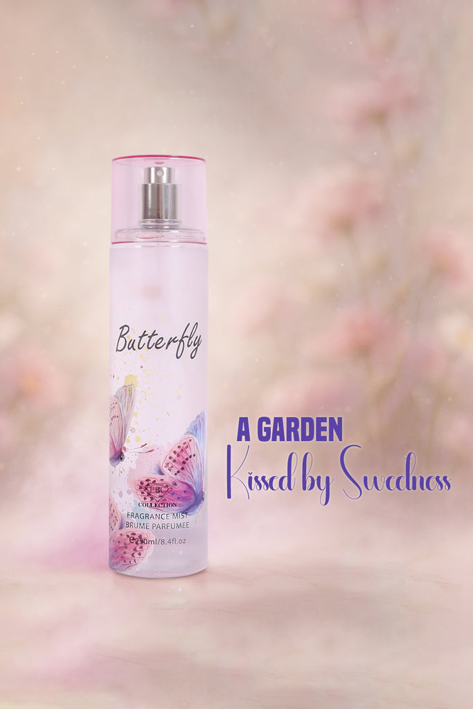 BUTTERFLY SPRAY PERFUME FOR WOMEN 250ML/8.4 FL.OZ.