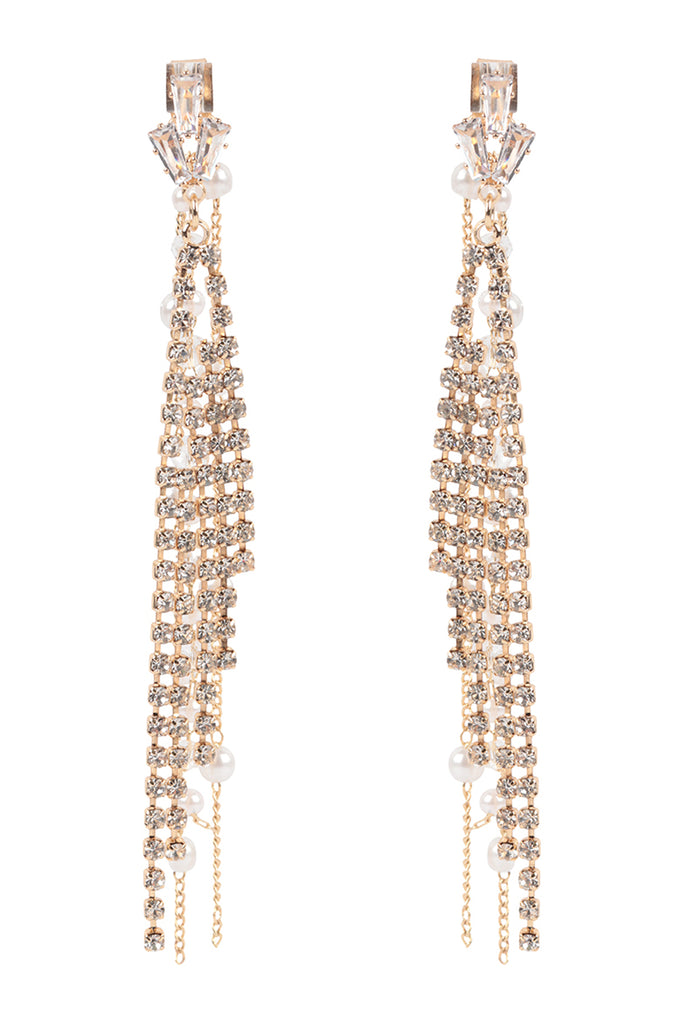 Rhinestone Chains With Different Shape Of Beads Fringes