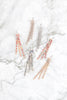 RHINESTONE 3 LINE FRINGE DROP EARRINGS