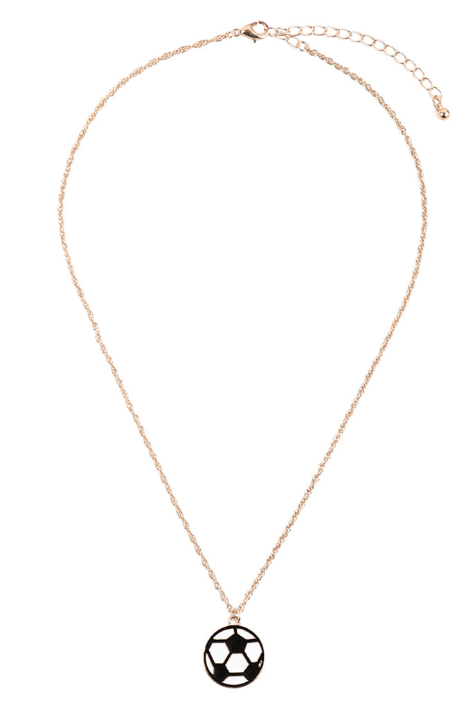 GAMEDAY EPOXY PENDANT CHAIN NECKLACE