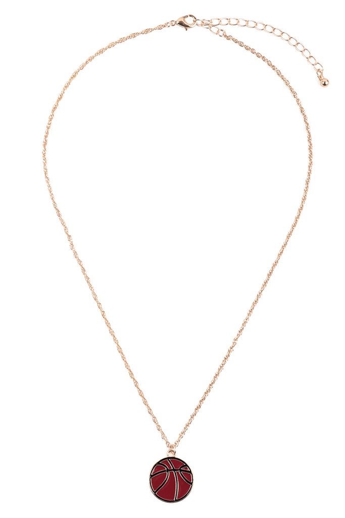 GAMEDAY EPOXY PENDANT CHAIN NECKLACE