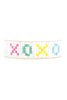 XOXO SEED BEADS PULL TIE BRACELET