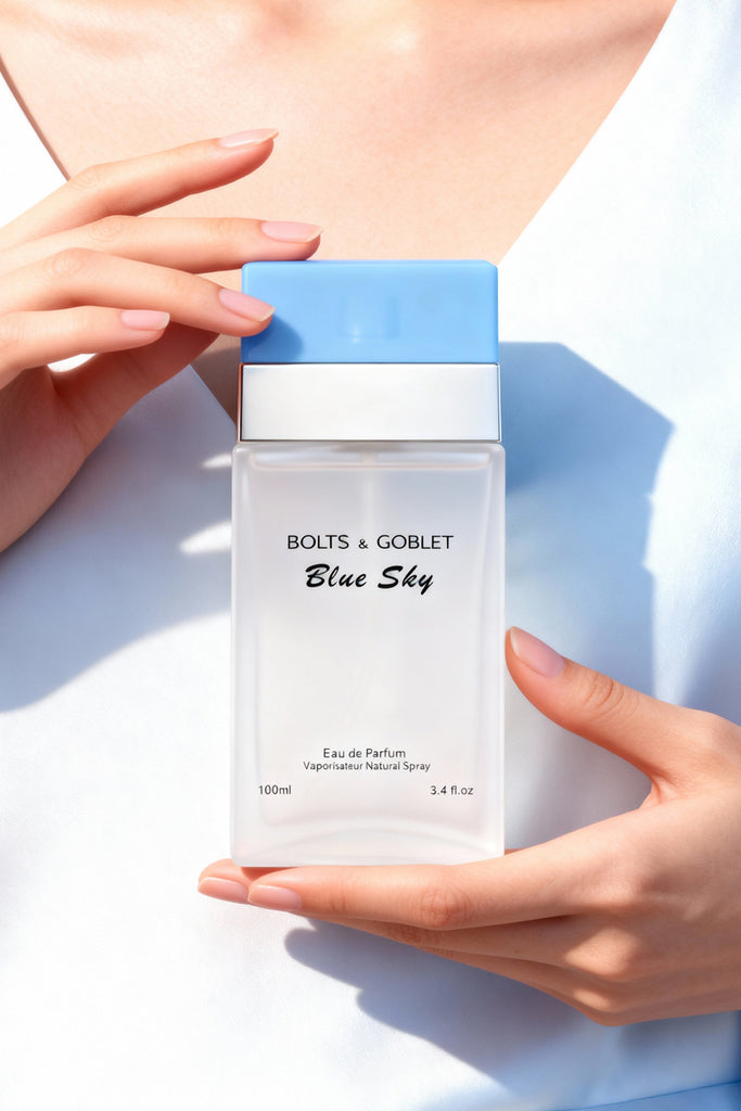 BOLTS & GOBLET BLUE SKY SPRAY PERFUME EAU DE PARFUM FOR WOMEN - 100ML/3.4FL.OZ. - Riah Fashion