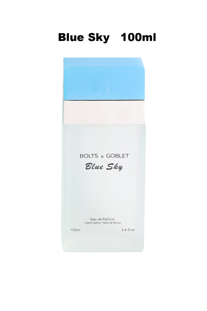 BOLTS & GOBLET BLUE SKY SPRAY PERFUME EAU DE PARFUM FOR WOMEN - 100ML/3.4FL.OZ. - Riah Fashion