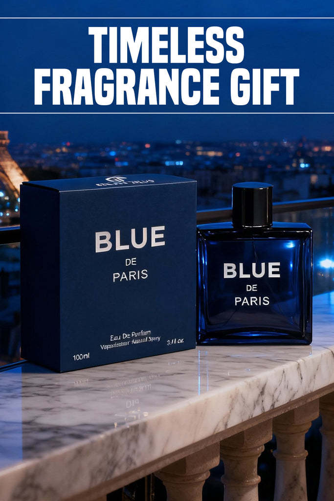 BLUE DE PARIS SPRAY PERFUME EAU DE PARFUM FOR MEN - 100ML/3.4FL.OZ.