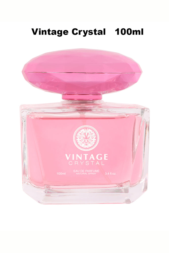 NEW CRYSTAL SPRAY PERFUME EAU DE PARFUM FOR WOMEN - 100ML/3.4 FL.OZ. - Riah Fashion