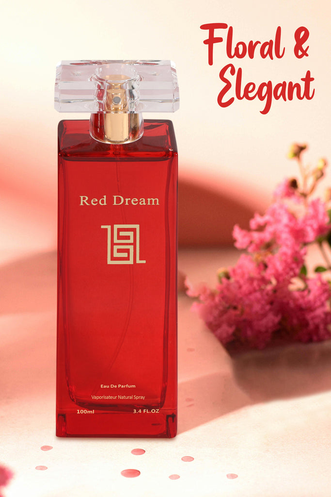 RED DREAM SPRAY PERFUME EAU DE PARFUM FOR WOMEN - 100ML/3.4FL.OZ.