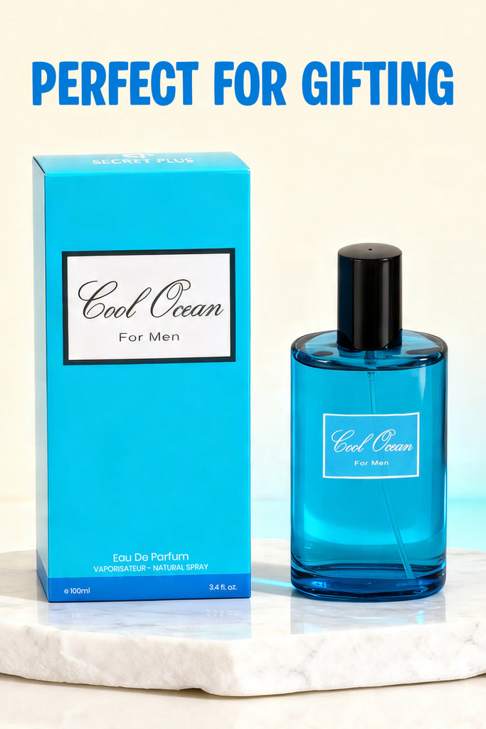 COOL OCEAN SPRAY PERFUME EAU DE PARFUM FOR MEN - 100ML/3.4FL.OZ.