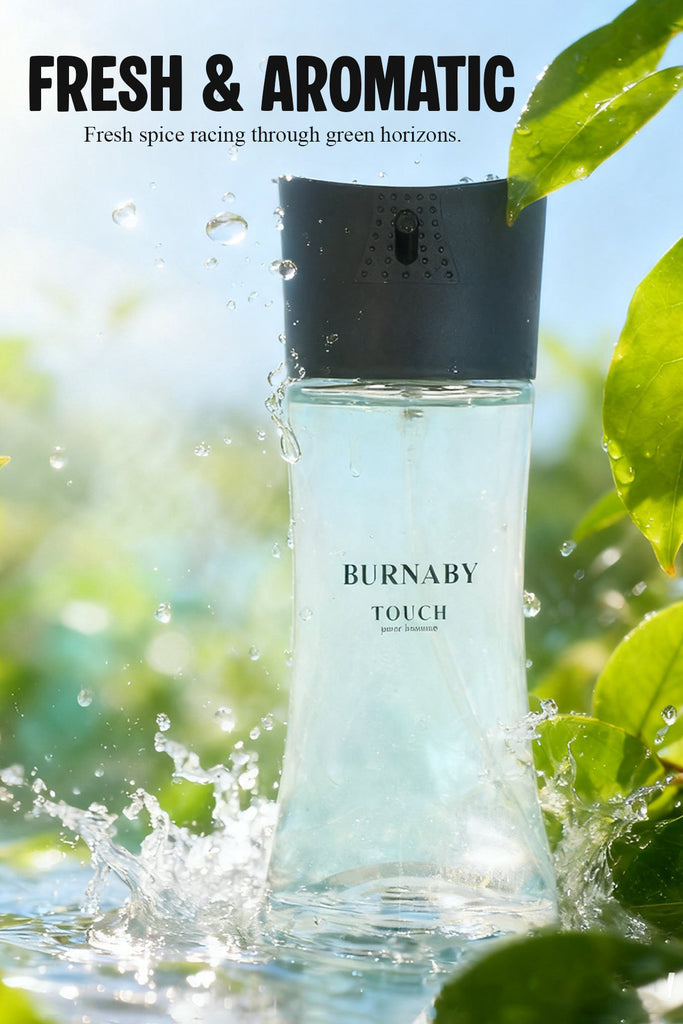 BURNABY TOUCH SPRAY PERFUME EAU DE PARFUM FOR MEN - 100ML/3.4FL.OZ.
