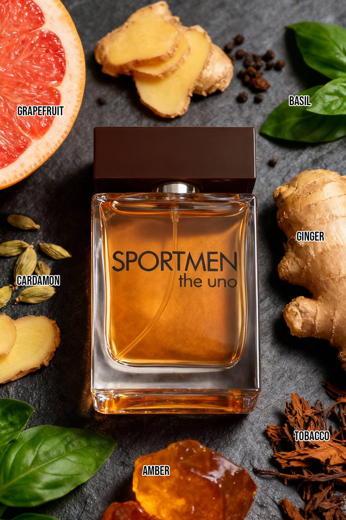 SPORTMEN THE UNO SPRAY PERFUME EAU DE PARFUM FOR MEN - 100ML/3.4FL.OZ