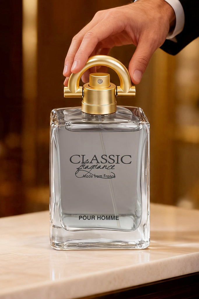 CLASSIC FRAGRANCE SPRAY PERFUME EAU DE PARFUM FOR MEN - 100ML/3.4FL.OZ.