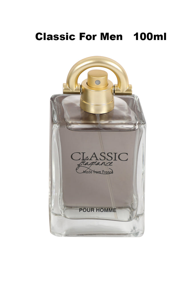 CLASSIC FRAGRANCE SPRAY PERFUME EAU DE PARFUM FOR MEN - 100ML/3.4FL.OZ.