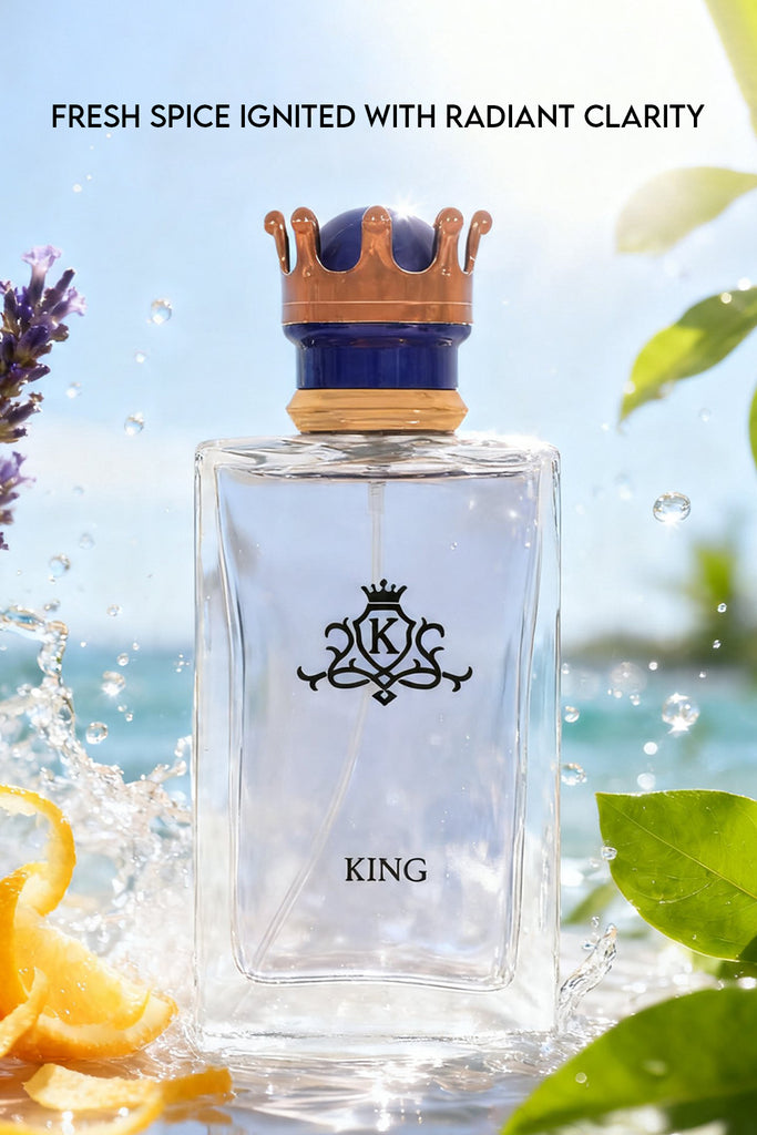 KING SPRAY PERFUME EAU DE PARFUM FOR MEN - 100ML/3.4FL.OZ.