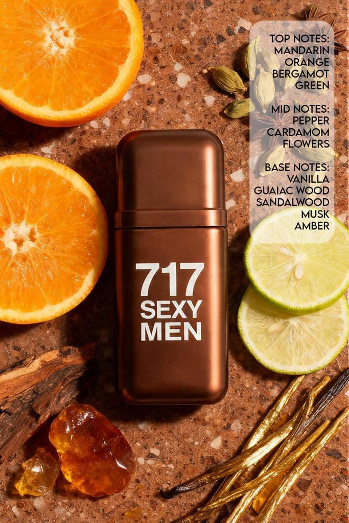 717 SEXY MEN SPRAY PERFUME EAU DE PARFUM FOR MEN - 100ML/3.4FL.OZ.