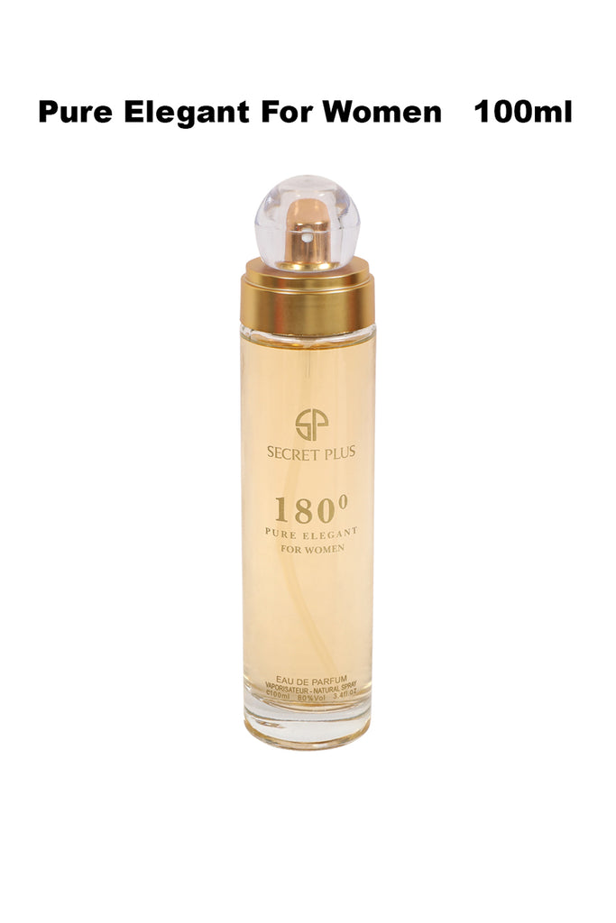 180 PURE ELEGANT SPRAY PERFUME EAU DE PARFUM FOR WOMEN - 100ML/3.4FL.OZ.