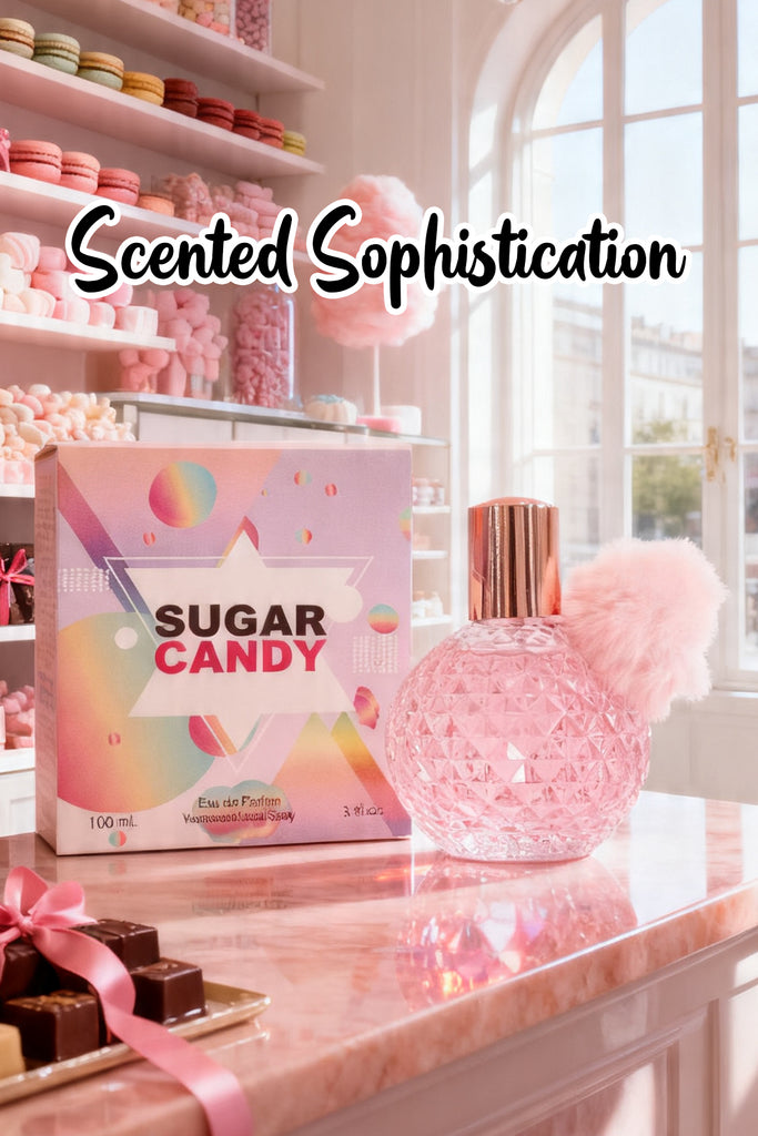 SUGAR CANDY SPRAY PERFUME EAU DE PARFUM FOR WOMEN - 100ML/3.4 FL.OZ