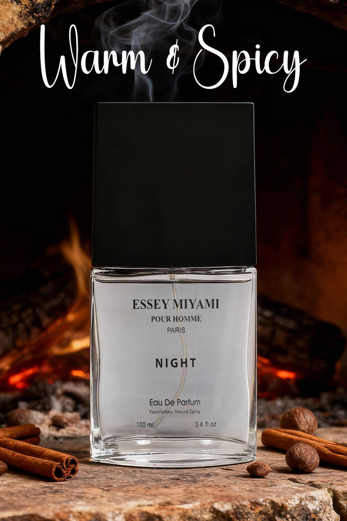 ESSEY MIYAMI PARIS NIGHT SPRAY PERFUME EAU DE PARFUM FOR MEN - 100ML/3.4FL.OZ.