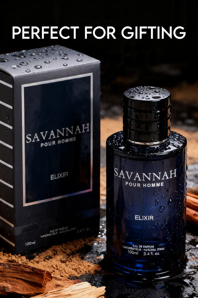 SAVANNAH POUR HOMME ELIXIR SPRAY COLOGNE FOR MEN 100ML/3.4 FL.OZ
