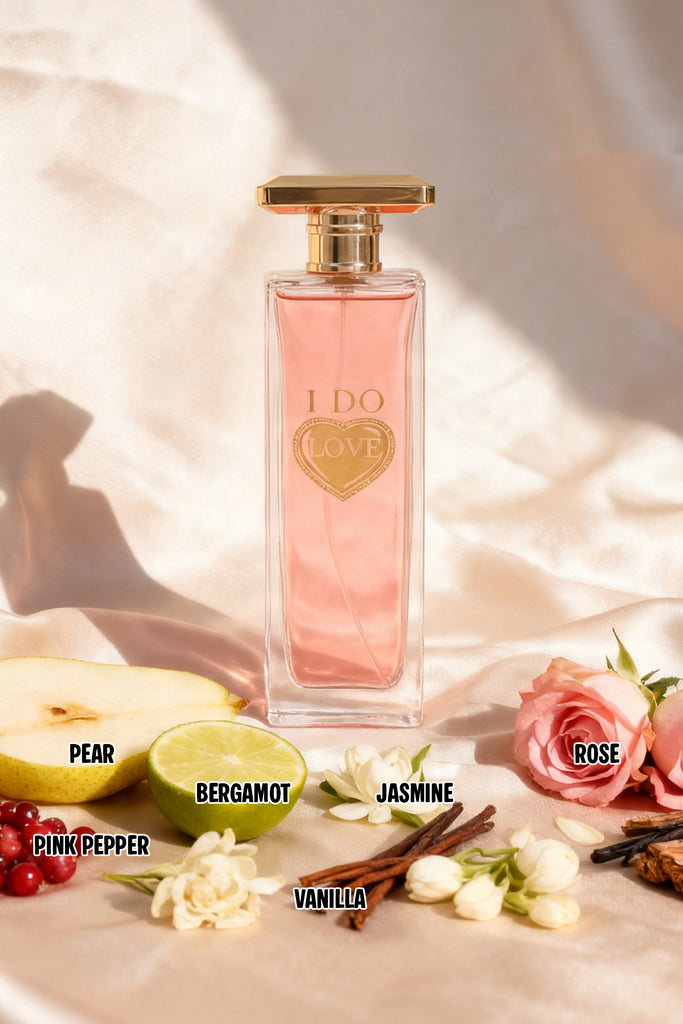 I DO LOVE SPRAY PERFUME EAU DE PARFUM FOR WOMEN - 100ML/3.4FL.OZ.
