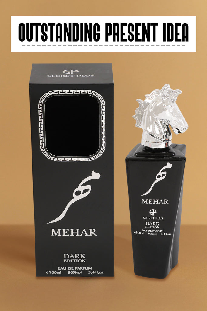 MEHAR DARK EDITION SPRAY PERFUME EAU DE PARFUM FOR MEN - 100ML/3.4FL.OZ.