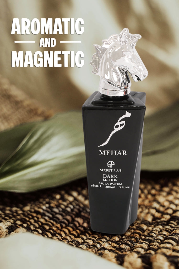 MEHAR DARK EDITION SPRAY PERFUME EAU DE PARFUM FOR MEN - 100ML/3.4FL.OZ.