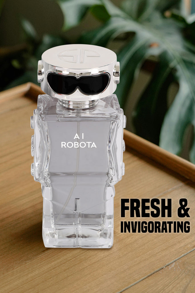 AI ROBOTA SPRAY PERFUME EAU DE PARFUM FOR MEN - 100ML/3.4FL.OZ. - Riah Fashion